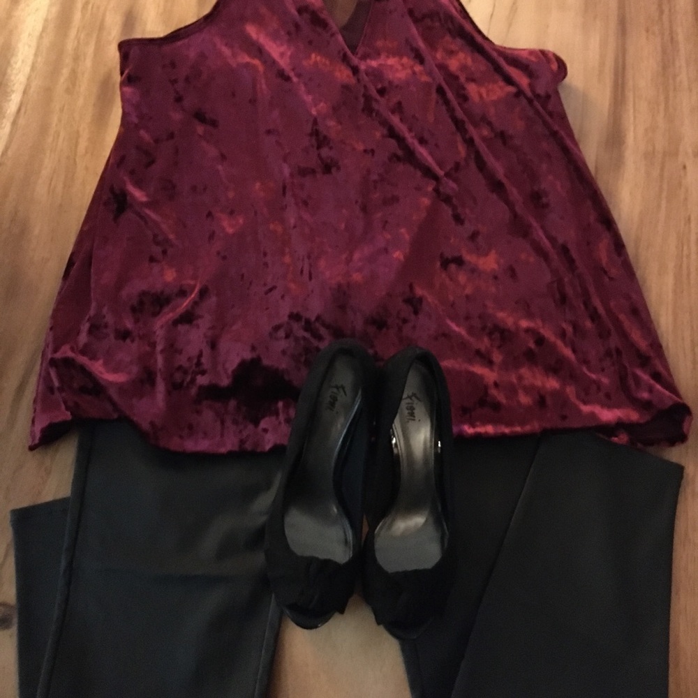 Velvet top